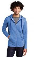 Sport-Tek ® PosiCharge ® Tri-Blend Wicking Fleece Full-Zip Hooded Jacket
